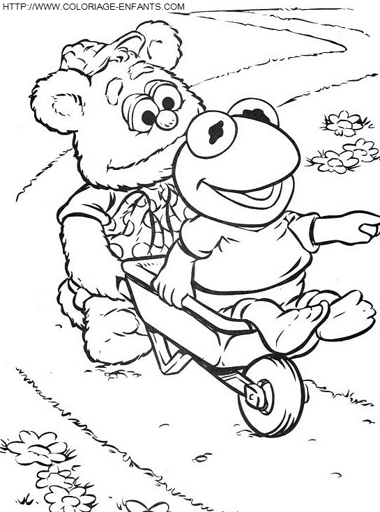 Muppet Babies coloring