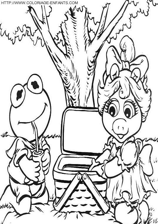 Muppet Babies coloring