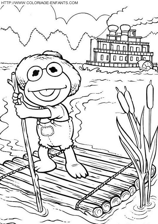 Muppet Babies coloring