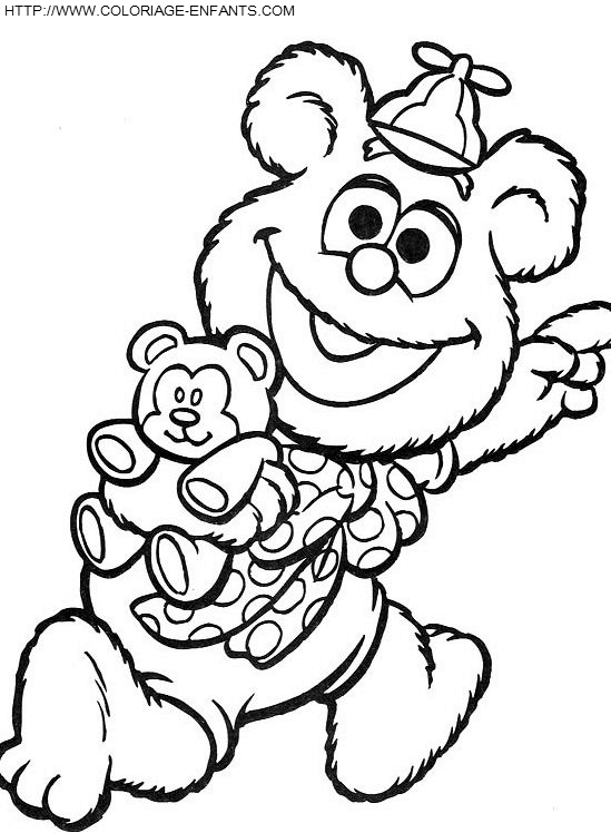 Muppet Babies coloring