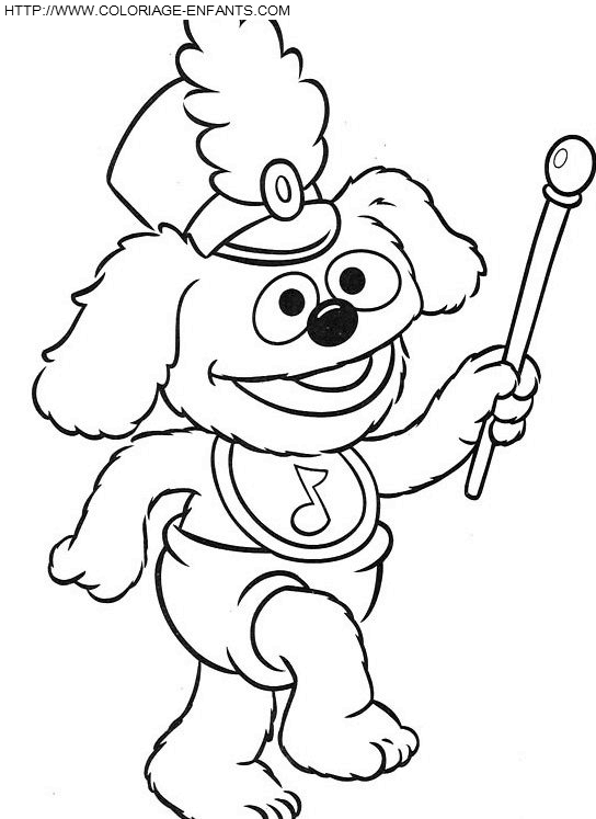 Muppet Babies coloring