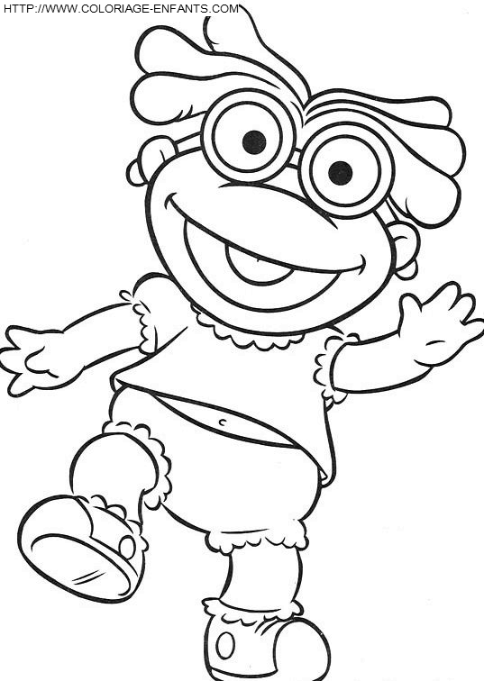 Muppet Babies coloring