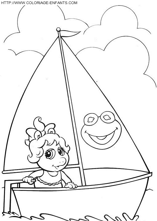 Muppet Babies coloring