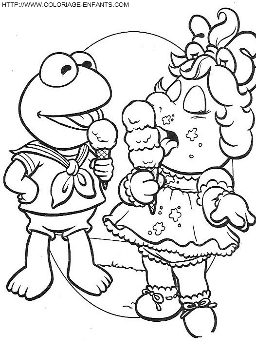 Muppet Babies coloring