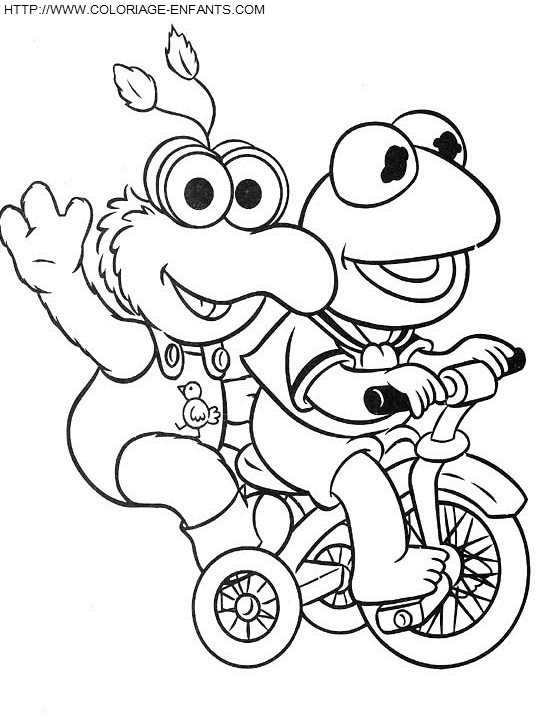 Muppet Babies coloring