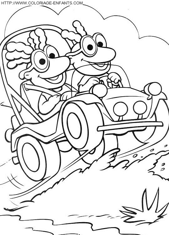 Muppet Babies coloring