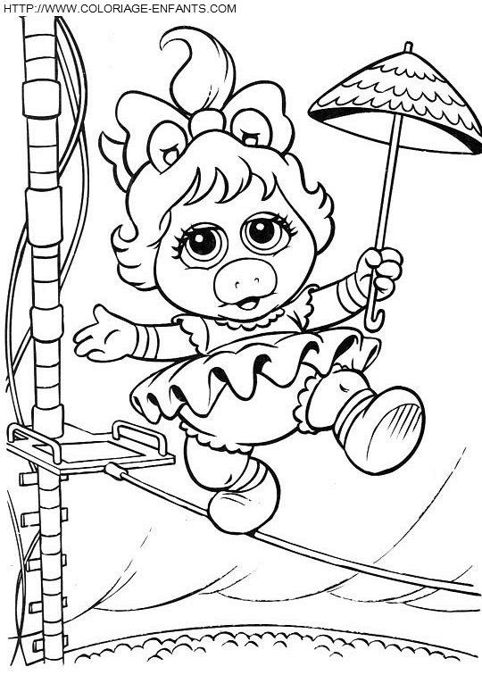 Muppet Babies coloring