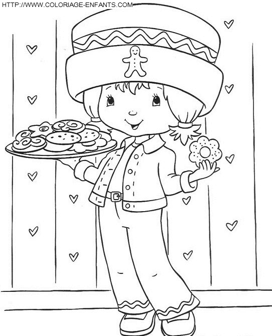 Strawberry Shortcake coloring