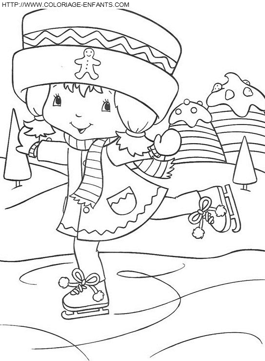 Strawberry Shortcake coloring