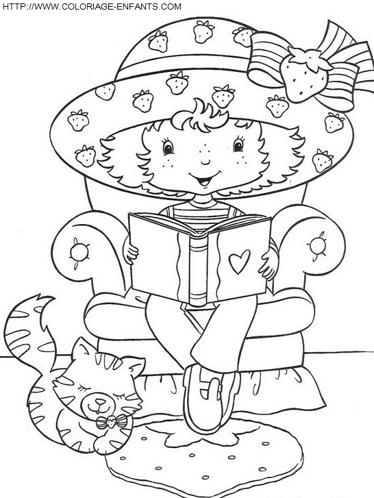 Strawberry Shortcake coloring