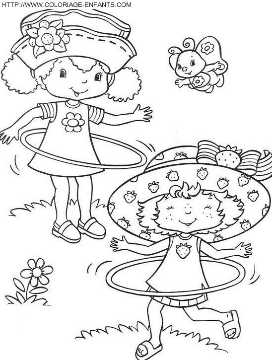 Strawberry Shortcake coloring