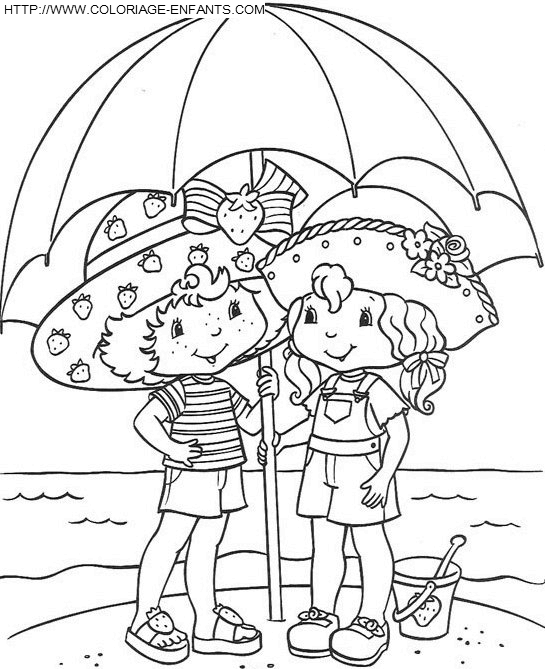 Strawberry Shortcake coloring