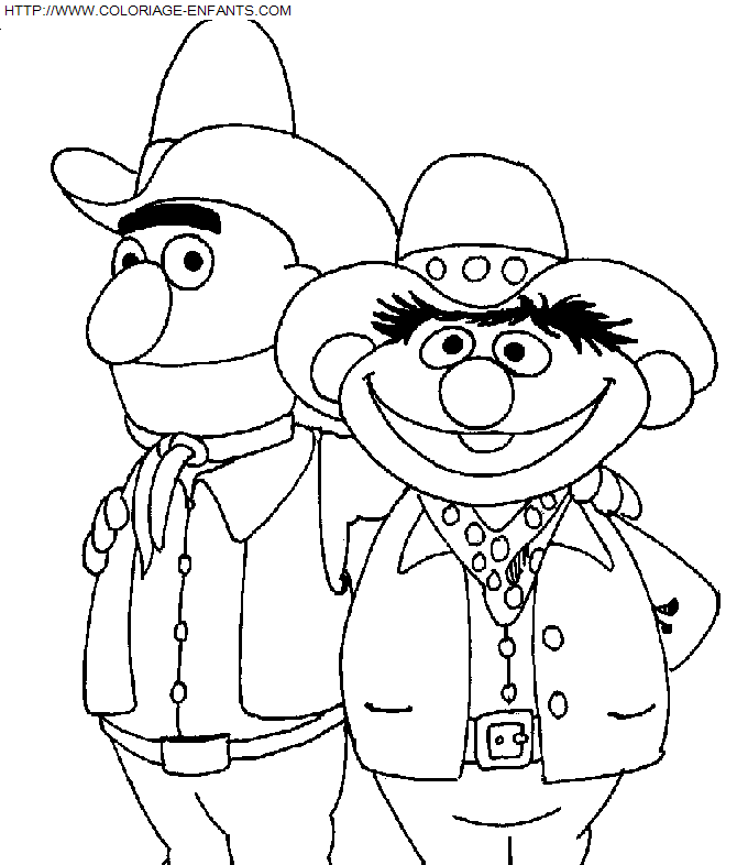 Sesame Street coloring