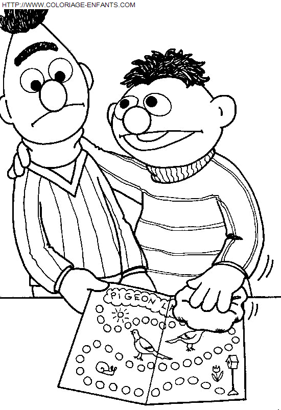 Sesame Street coloring