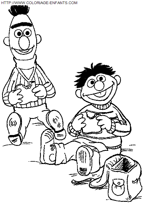 Sesame Street coloring