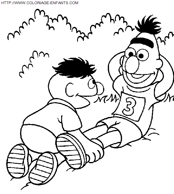 Sesame Street coloring