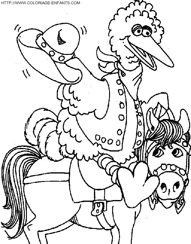 Sesame Street coloring