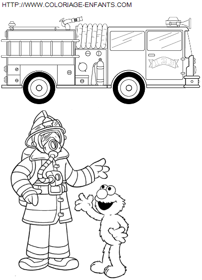 Sesame Street coloring