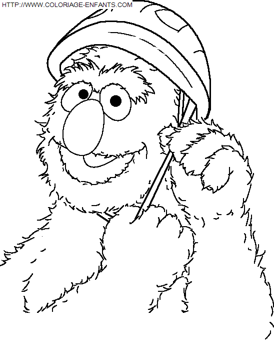 Sesame Street coloring