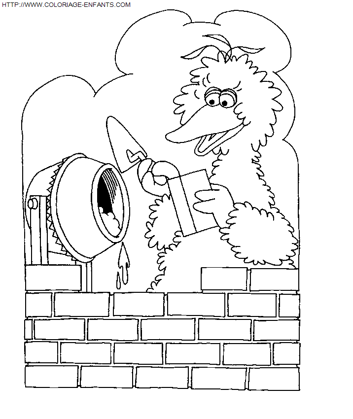 Sesame Street coloring