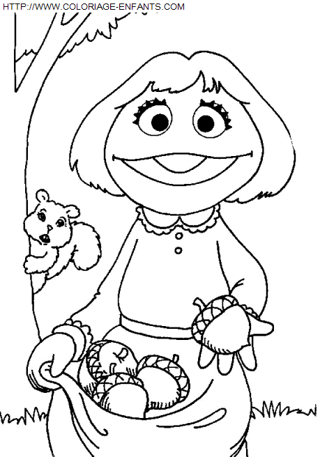 Sesame Street coloring