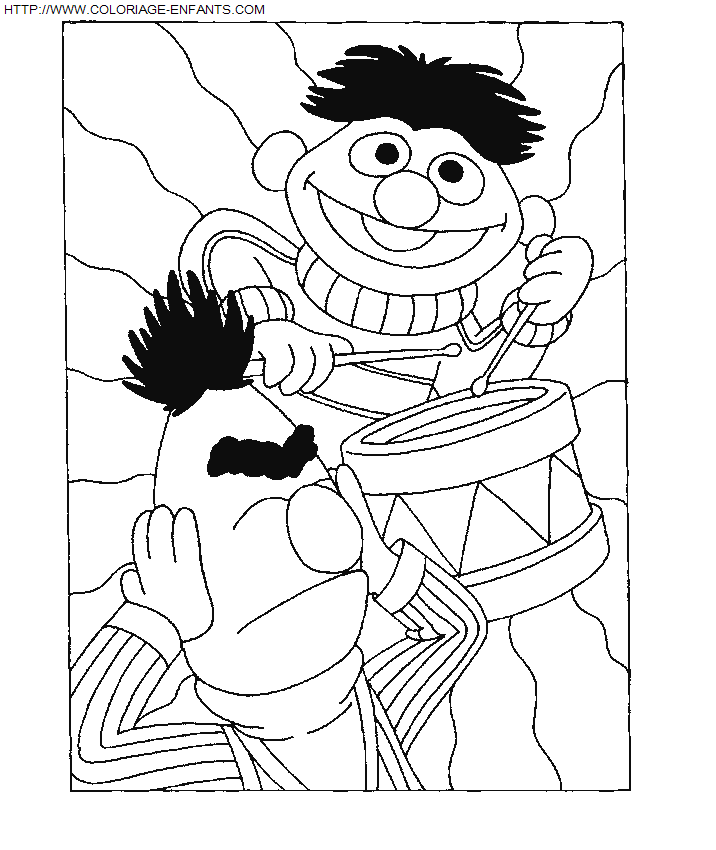 Sesame Street coloring