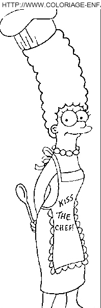 The Simpsons coloring