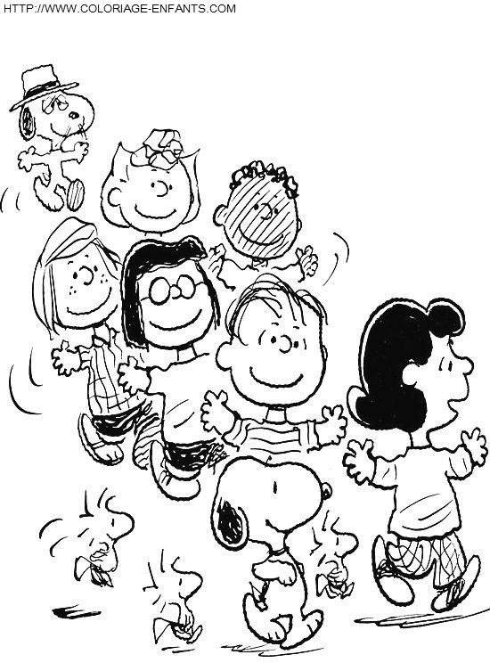 Snoopy coloring