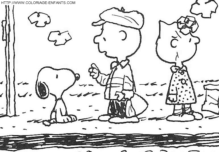 Snoopy coloring