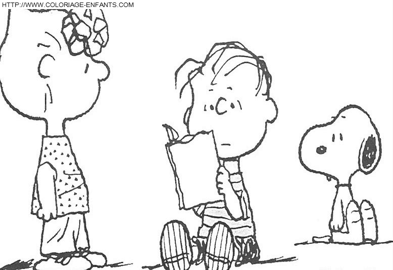 Snoopy coloring