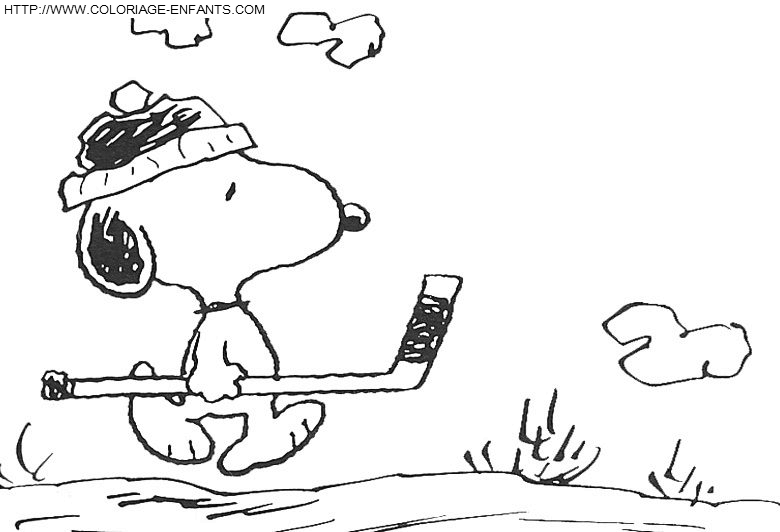 Snoopy coloring