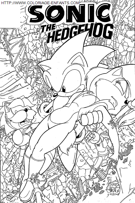 Sonic coloring