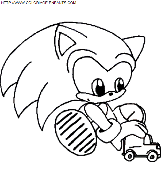 Sonic coloring