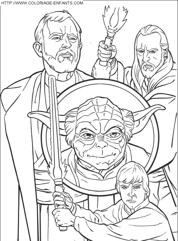 Star Wars coloring