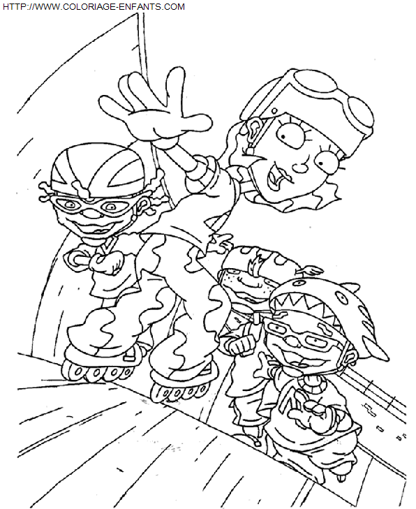 Rocket Power coloring