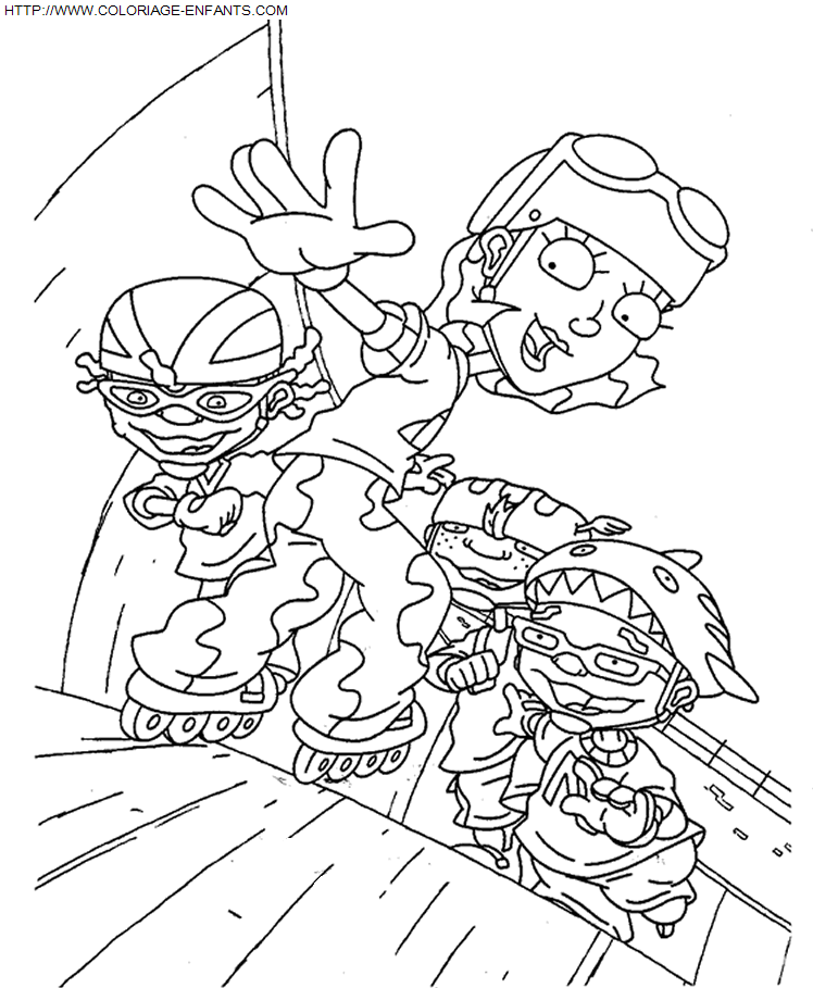 Rocket Power coloring