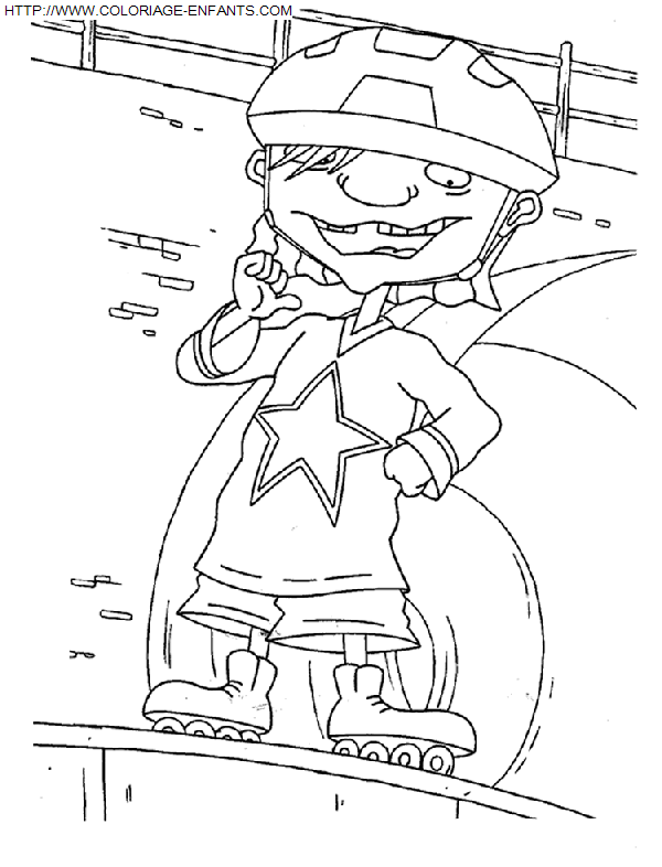 Rocket Power coloring