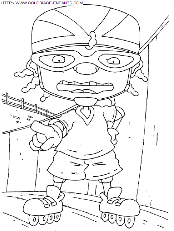 Rocket Power coloring