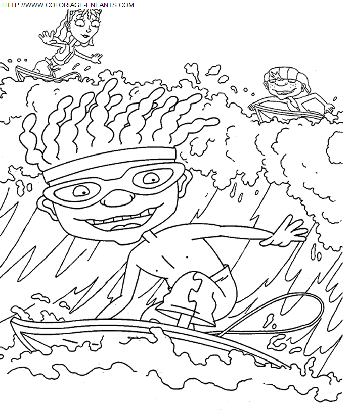 Rocket Power coloring