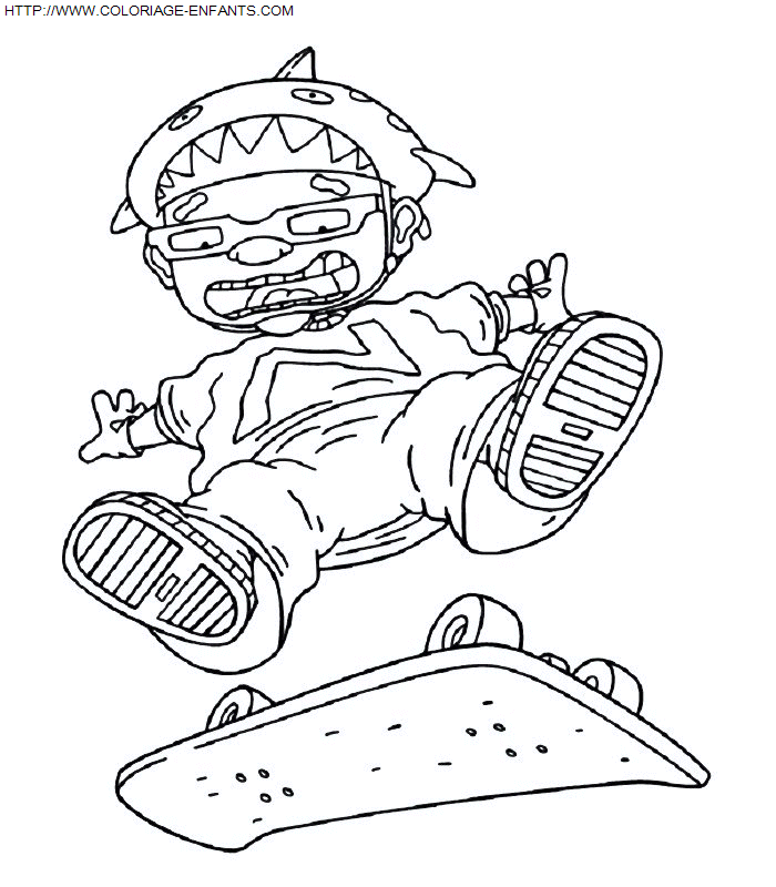 Rocket Power coloring