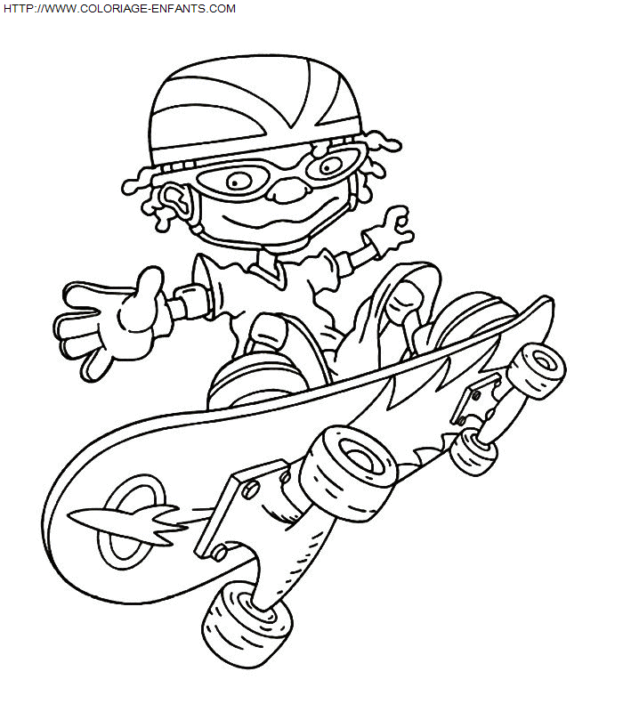 Rocket Power coloring