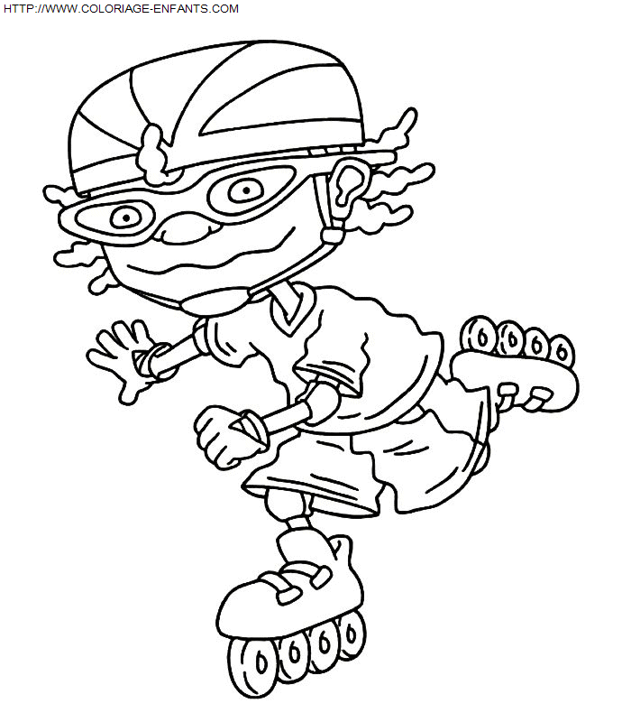 Rocket Power coloring