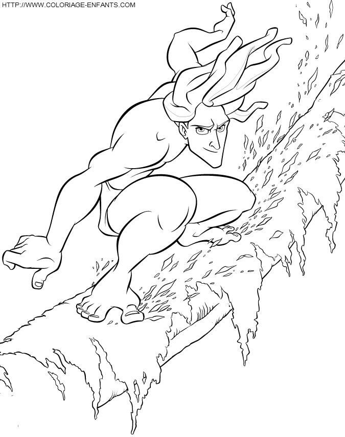 Tarzan coloring