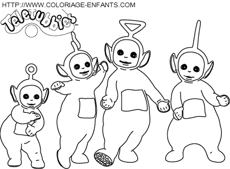 Teletubbies coloring