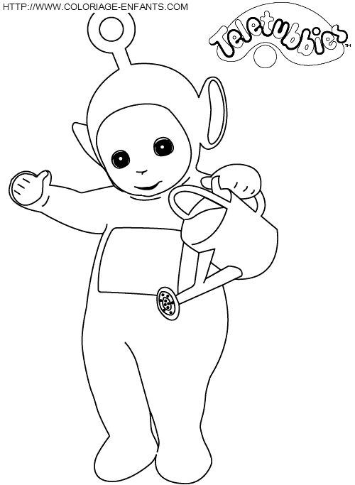 Teletubbies coloring