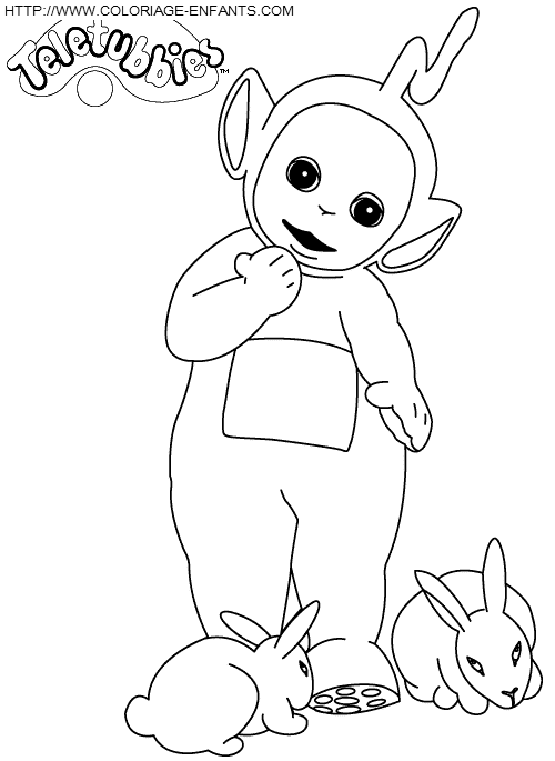 Teletubbies coloring