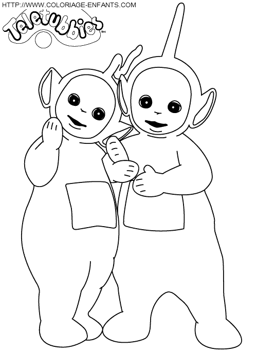 Teletubbies coloring