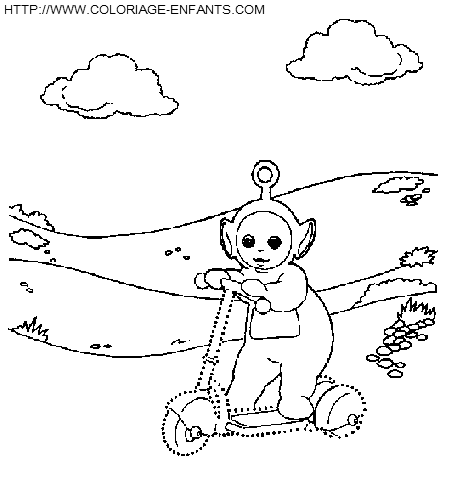 Teletubbies coloring