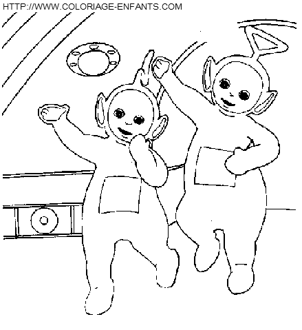 Teletubbies coloring