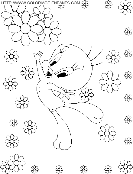 Tweety Bird coloring